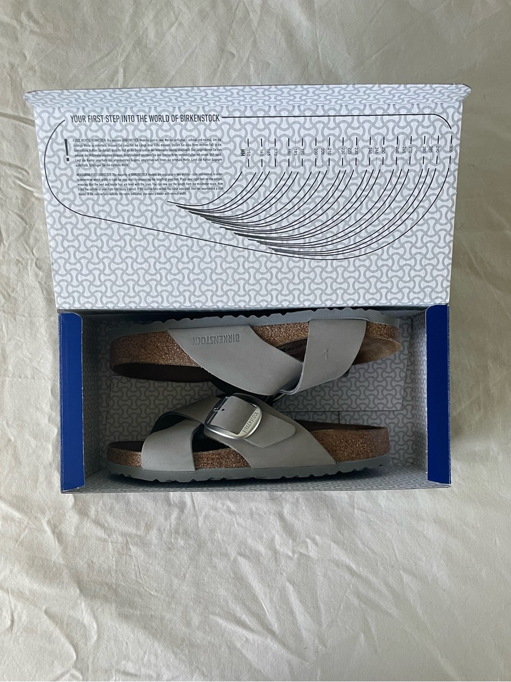 Birkenstock Siena Big Buckle Dove Gray